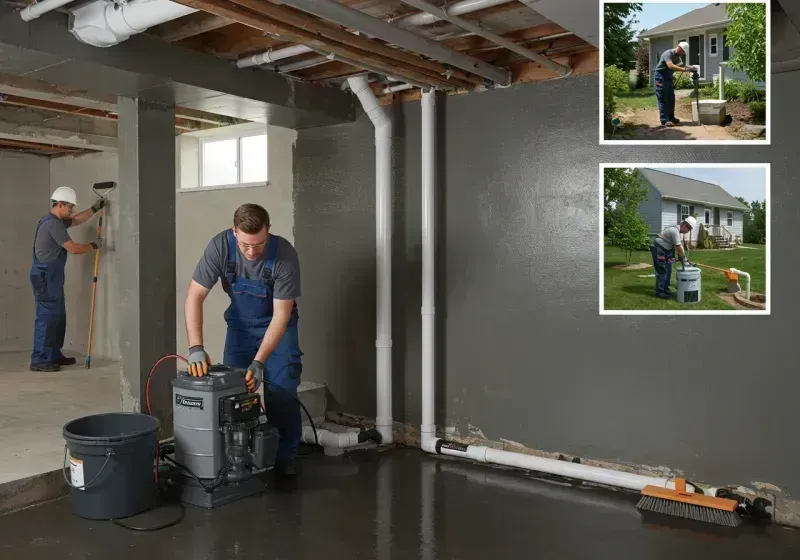 Basement Waterproofing and Flood Prevention process in Cabell County, WV